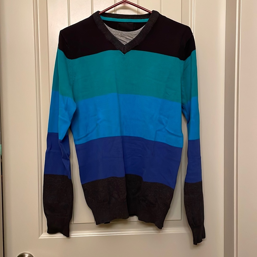 Multicoloured Striped Sweater